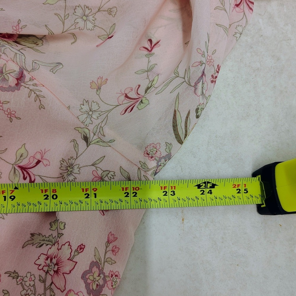 SHEIN Curve 3XL Pink Floral Cottagecore Fairytale Princesscore Dress‎ Mini - Picture 9 of 13